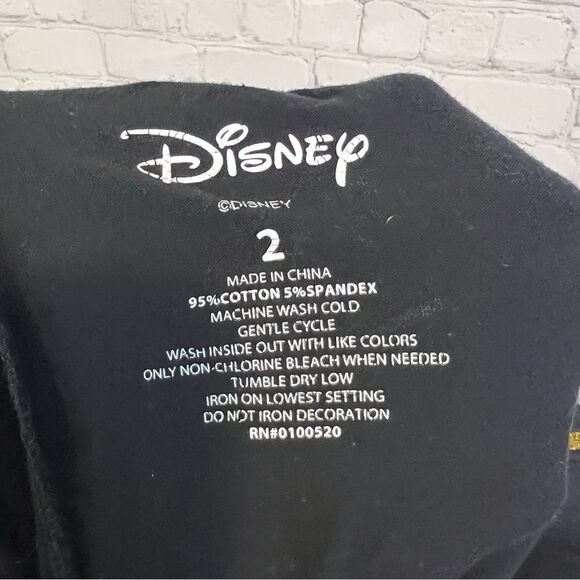 Disney Golden Mickey Mouse Leggings size 2 - Picture 3 of 5
